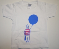 赤池佳江子 イラストTシャツ 白