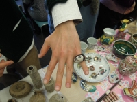 春ららら市 田辺京子 顔リング