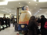 伊勢丹 ミロコマチコ クリスマス装飾