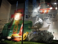 伊勢丹 ミロコマチコ クリスマス装飾