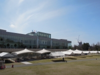 春ららら市 テント
