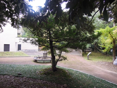 森の中 本多の森公園 金沢