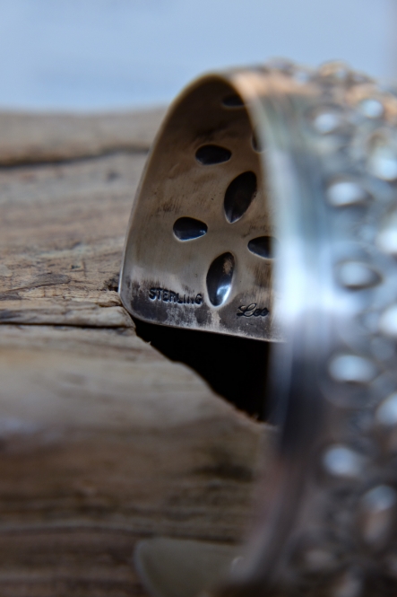 Navajo Allen Lee Sterling Bangle