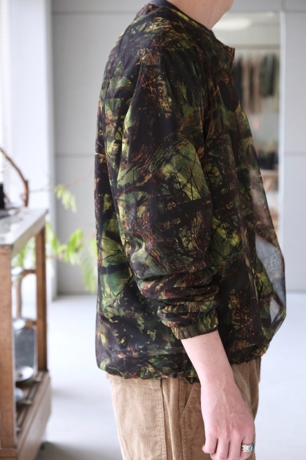 美品South2 West8 20SSBush ShirtメッシュSカモフラ - メルカリ