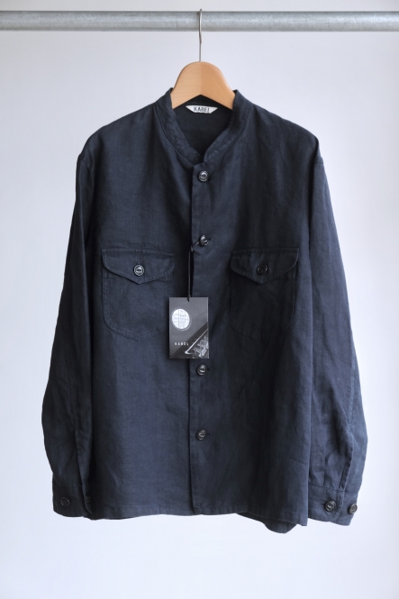 トップス KABEL Nehru Collar Linen Shirt Jacket KABEL Nehru Collar Linen Shirt Jacket