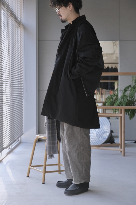 stylecraft wardrobe wadded coat - モッズコート