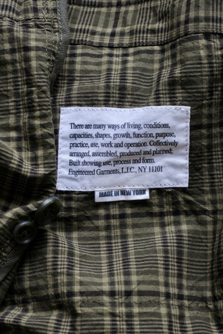 2022s/s:engineered garments | NIAGARA HOUSE 2022s/s:engineered garments | NIAGARA HOUSE