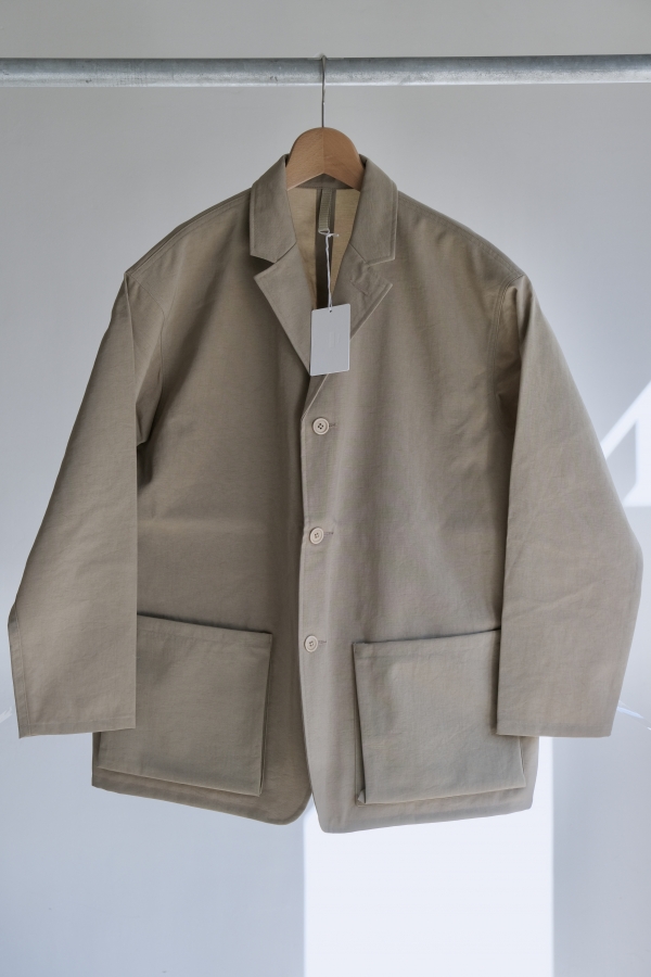 ERA. イーラTAS AWAI JACKET (beige) size : L