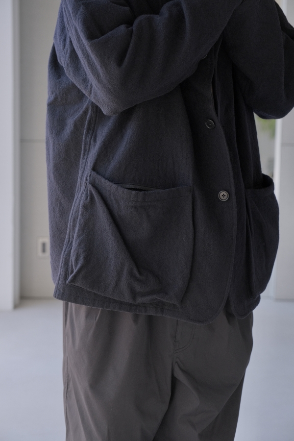 ERA. イーラ SHUKUJU WOOL AWAI JACKET 縮絨 ERASHUKUJU WOOL AWAI JACKET- ”じゃない方”