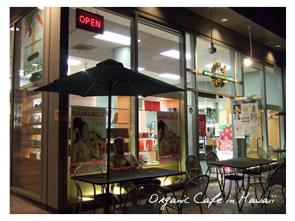 Organic cafe