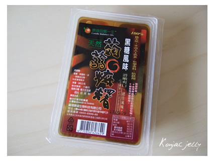 Konjac jelly
