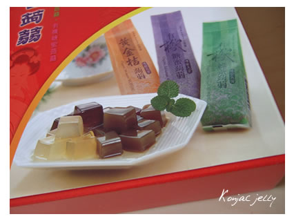Konjac jelly