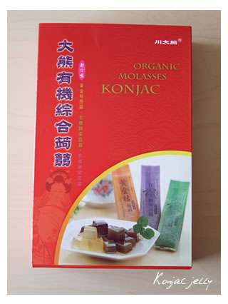 Konjac jelly
