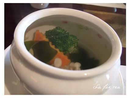 cha for tea