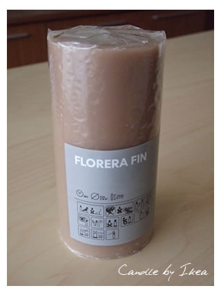 IKEA candle