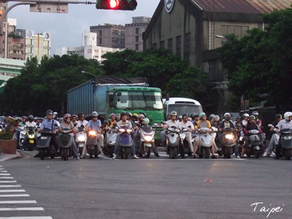 台北のバイク