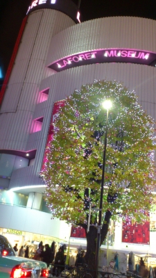 ラフォーレ原宿 ツリー