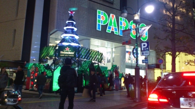 渋谷パルコ クリスマスツリー