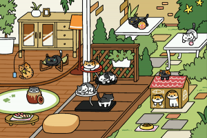 ねこあつめ12匹