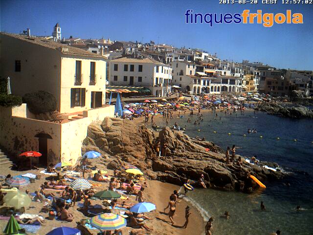 スペイン Calella de Palafrugell どこかの国のライブカメラ ライブカメラ 海外 旅行 写真