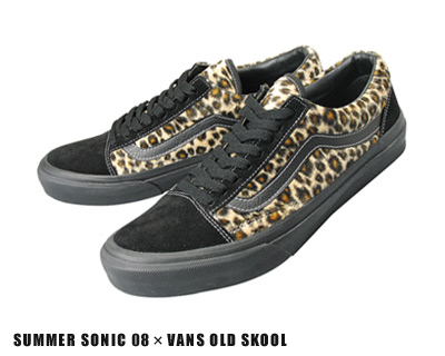 【日本産】 VANS バンズ オールドスクール 会場限定コラボスニーカー サマーソニック × - スニーカー