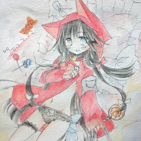 らくがき 花がたみの踊り場