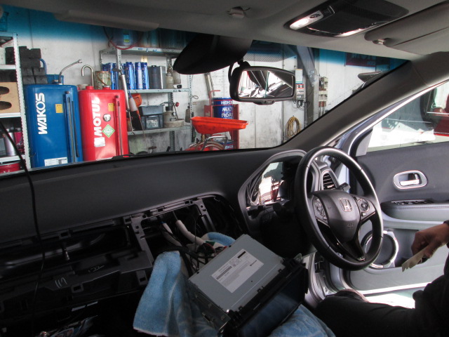 Honda Vezel Hvドライブレコーダー取付 Autoriesen Garage Blog