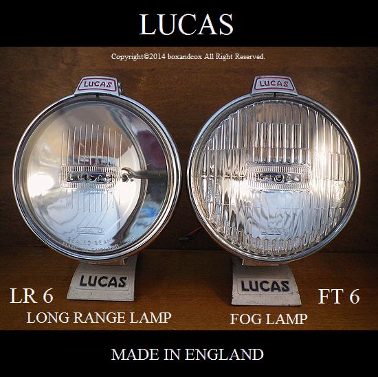 LUCAS LR6 & FT6 ランプ | bac style blog