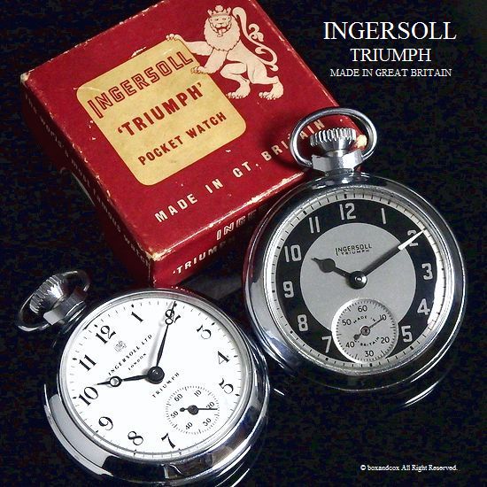 1960's INGERSOLL TRIUMPH /インガーソル トライアンフ 懐中時計 | bac