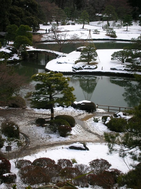 六義園・眺望