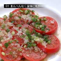 用語辞典 動感 トマトサラダ