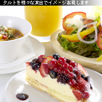 かなりピンボケ タルトを撮る