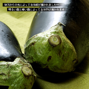 かなりピンボケ 野菜の撮り方