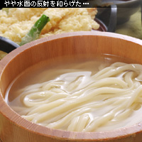 かなりピンボケ うどんの撮り方