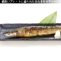 かなりピンボケ 秋刀魚の撮り方