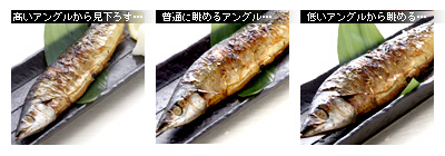 かなりピンボケ 秋刀魚の撮り方