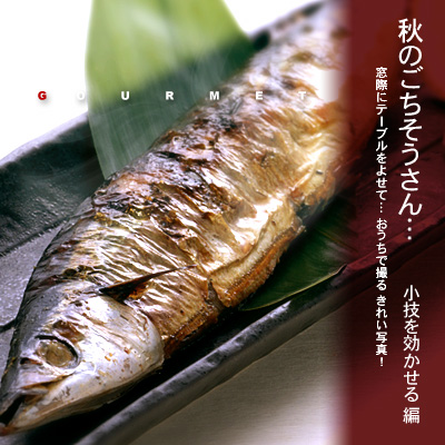 かなりピンボケ 秋刀魚の撮り方