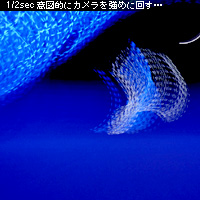 かなりピンボケ シャッター優先モード解説