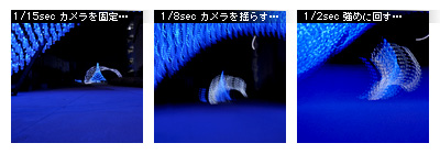 かなりピンボケ シャッター優先モード解説