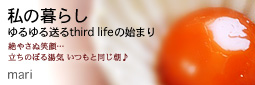 かなりピンボケ mariさんバナー