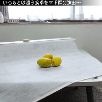 かなりピンボケ 簡単撮影セット組み