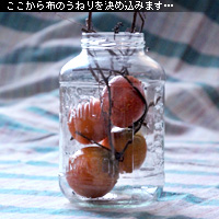 かなりピンボケ 布バック組み見本例