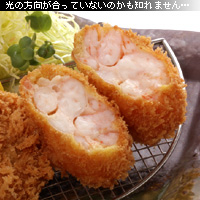 かなりピンボケ 海老かつの撮り方