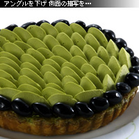かなりピンボケ タルトを描く