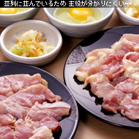 かなりピンボケ 奥行き深く撮る 鶏すき