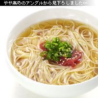 かなりピンボケ 冷麺の撮り方