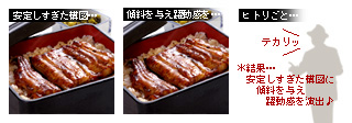 かなりピンボケ うなとろを撮る イメージ