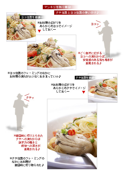 かなりピンボケ 牡蠣パスタ