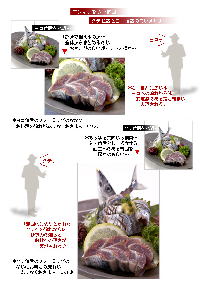 かなりピンボケ 秋刀魚を撮る