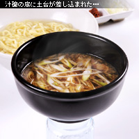 かなりピンボケ つけ麺 あつもりを撮る